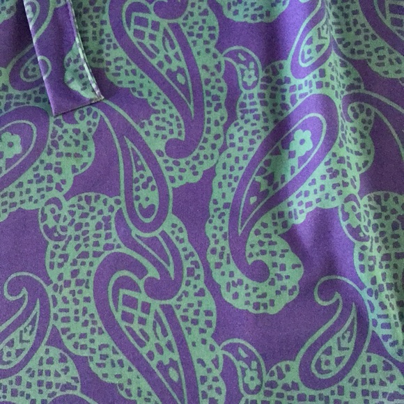 Vintage Blue and Mint Dress - Picture 5 of 5